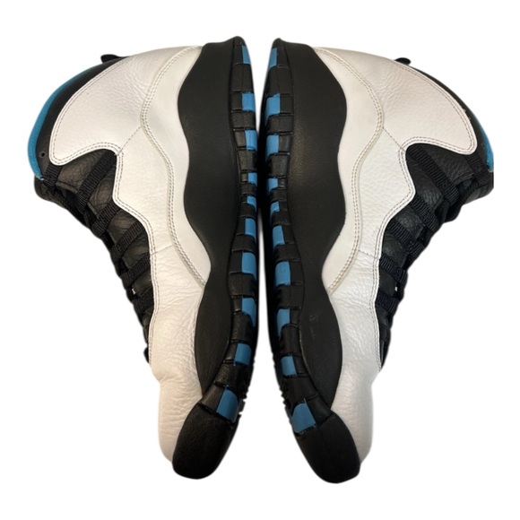Nike Air Jordan 10 X Retro Powder Blue White Black 310805-106 Mens Size 9.5 - Picture 3 of 7